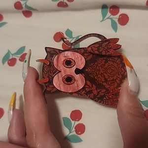 Wintersheart Devil Owl Brooch